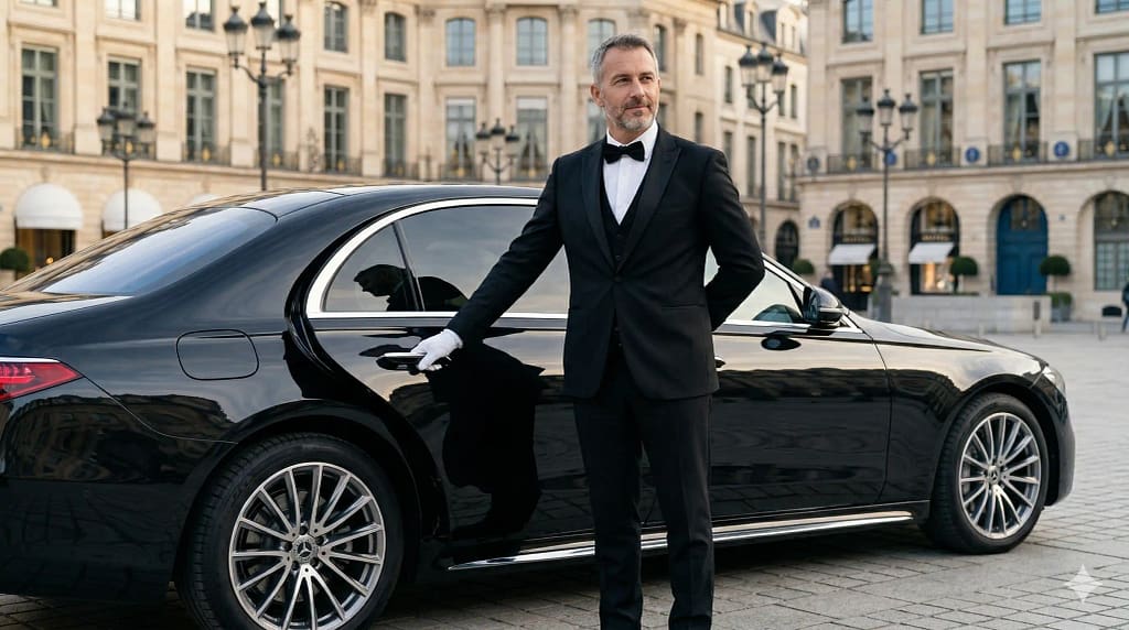 mise à disposition chauffeur mariage Paris voiture journée cérémonie