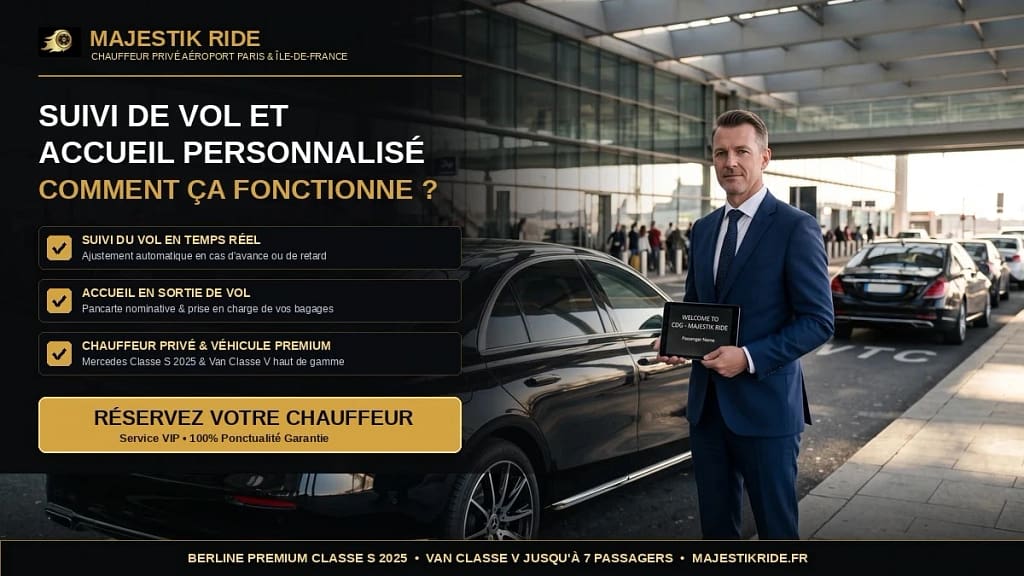 Chauffeur privé consultant le suivi de vol en temps réel à l'aéroport pour ajuster son heure d'arrivée