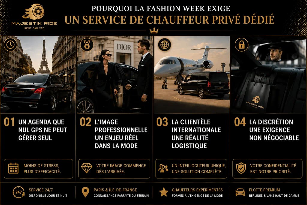 chauffeur paris fashion week