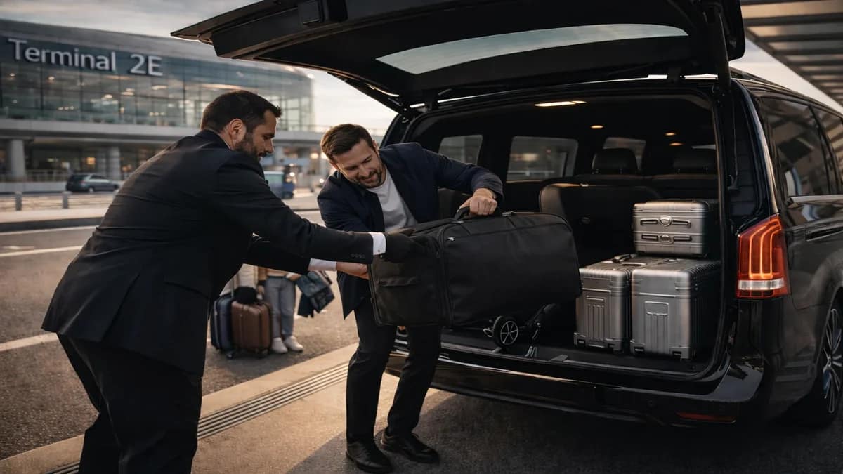chauffeur privé entreprise aéroport Paris transport collaborateurs VIP