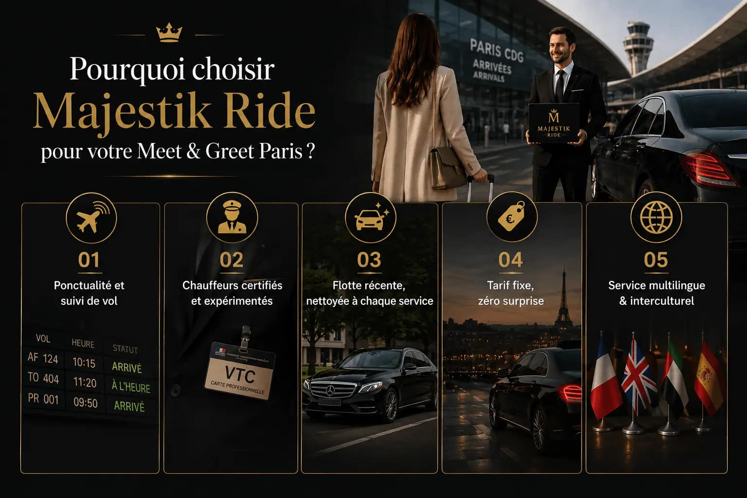 vip meet and greet cdg service paris