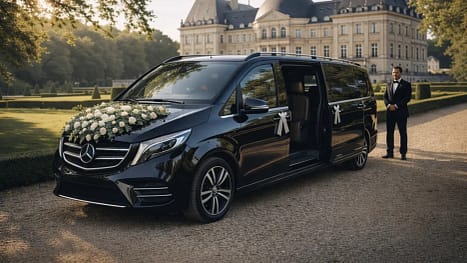 Transport des invités pour un mariage au Pays Basque
